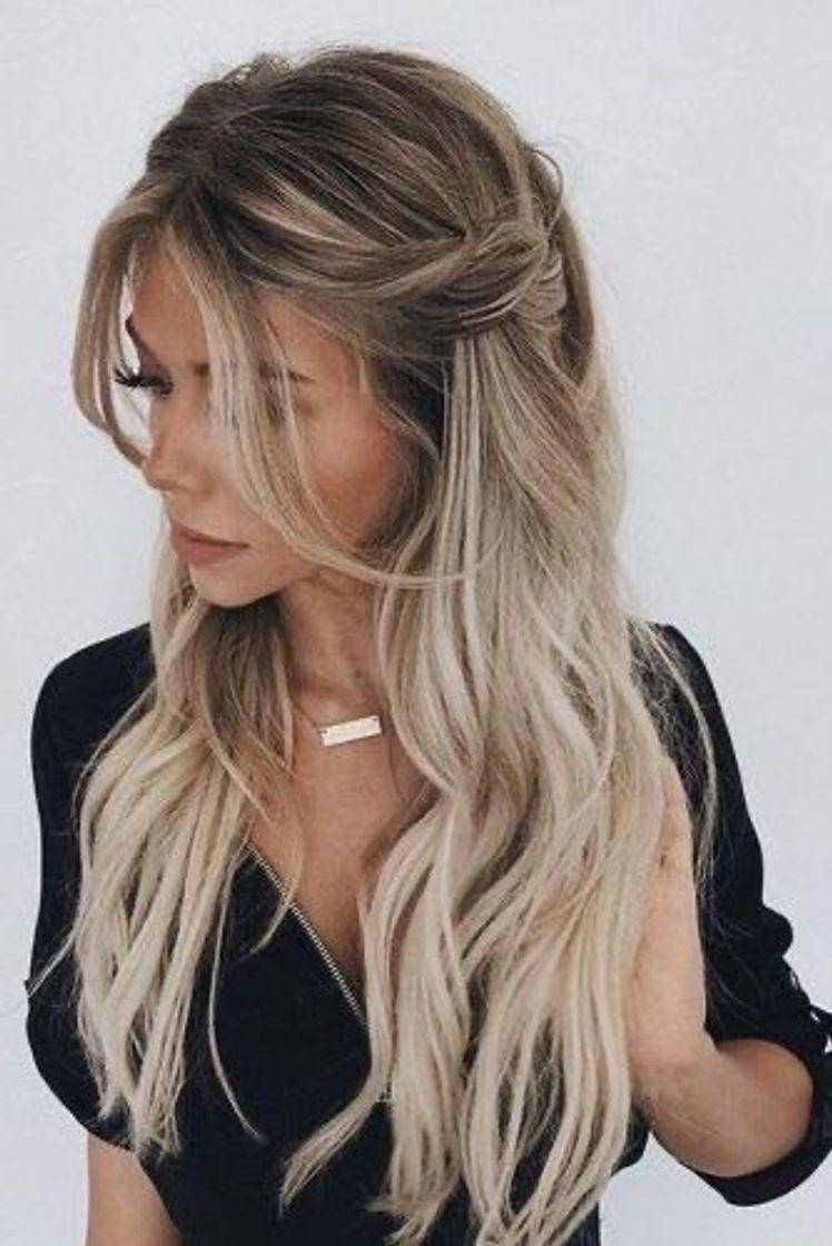 Moda blond hair