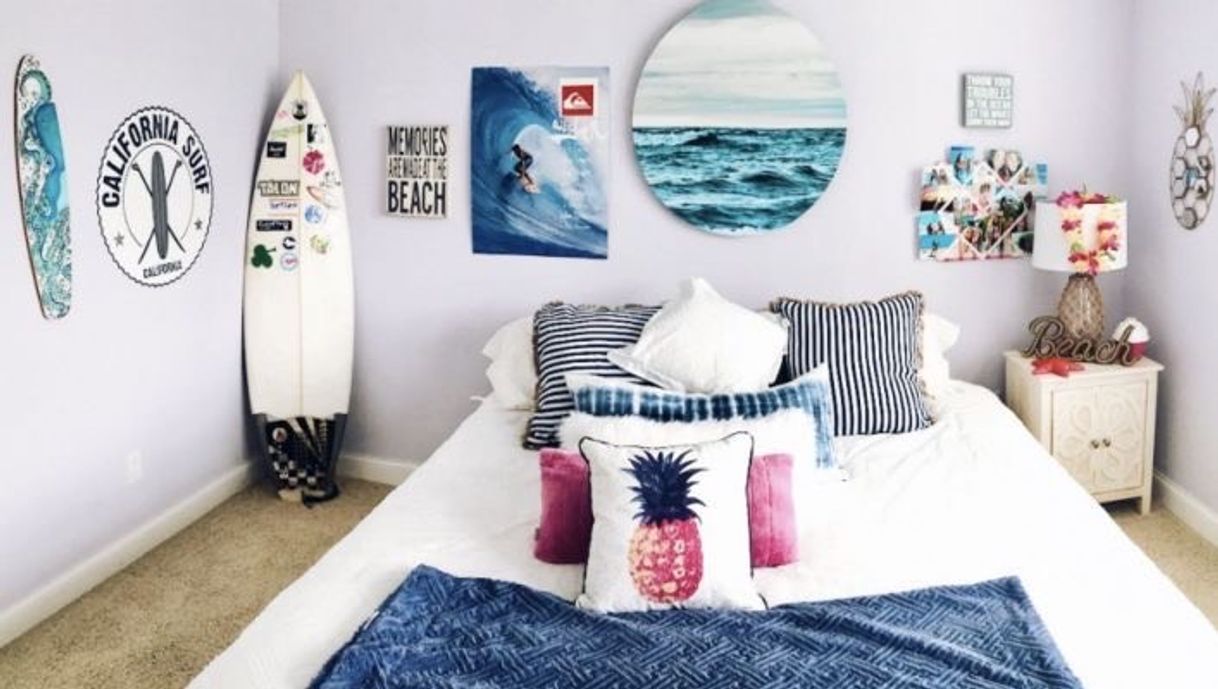 Moda Girls surfer poodle bedroom