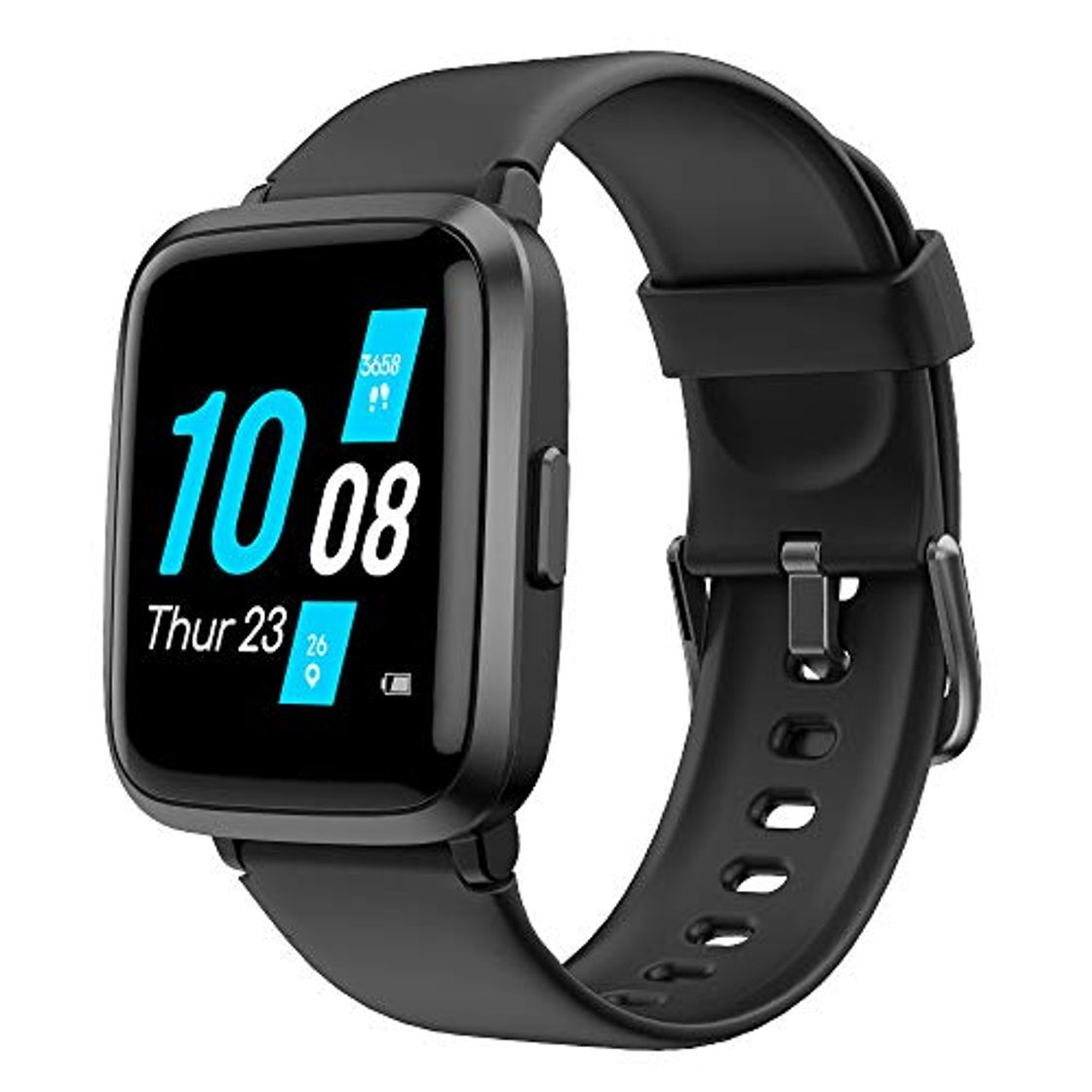 Social YAMAY Smartwatch con Oxímetro de Pulso Esfigmomanómetro y Pulsómetro Reloj Inteligente Impermeable