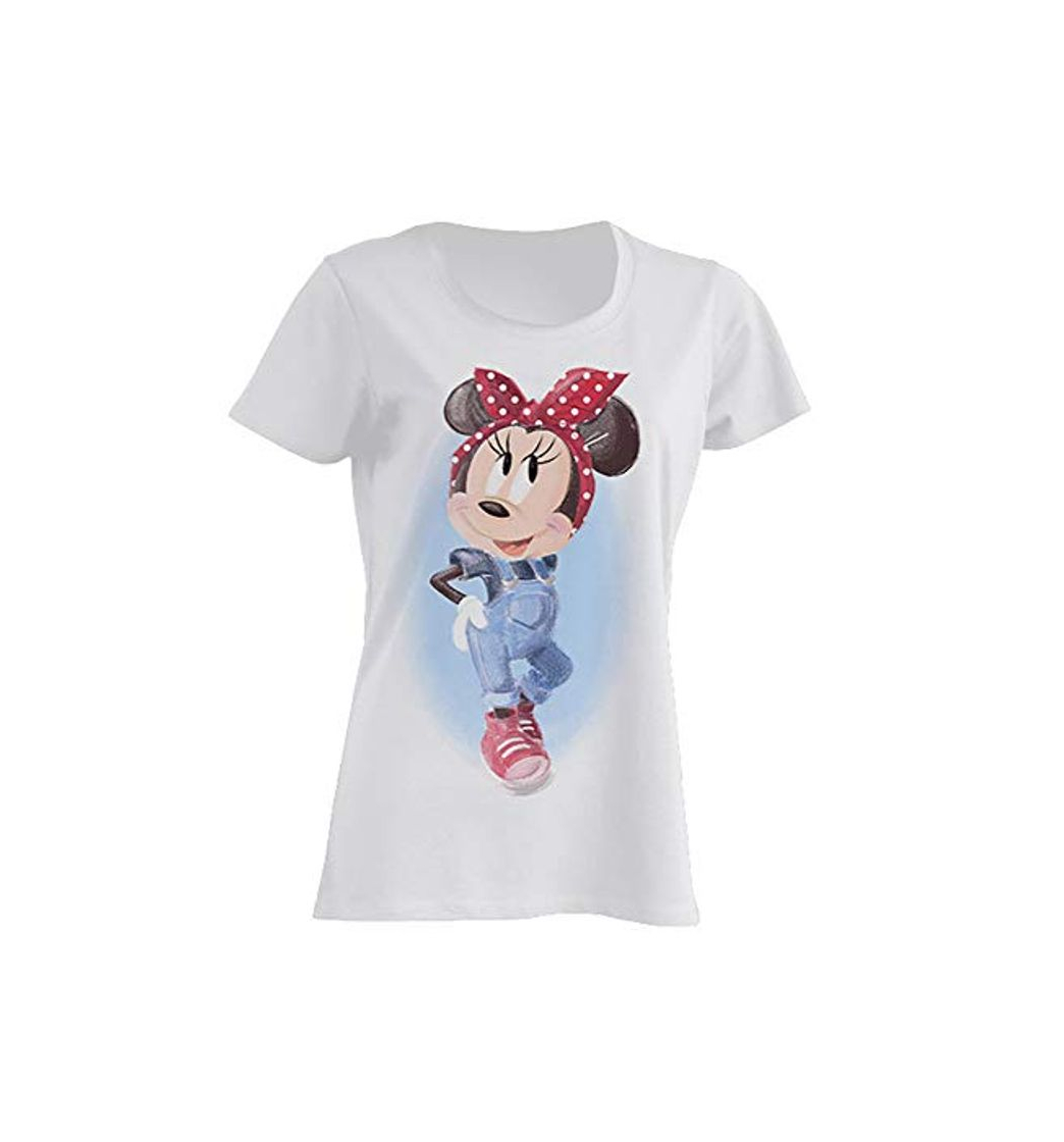 Products Disney Minnie Mouse Pin Up Camiseta Mujer M