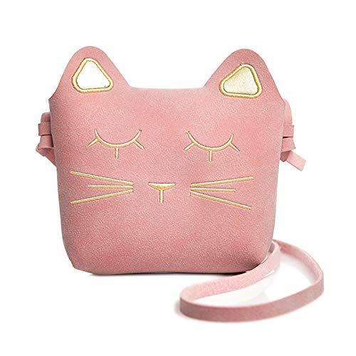 Producto LHKJ Bolso Princesa para Niñas Dibujos Animados Gato Pequeña Bolsade Hombro de