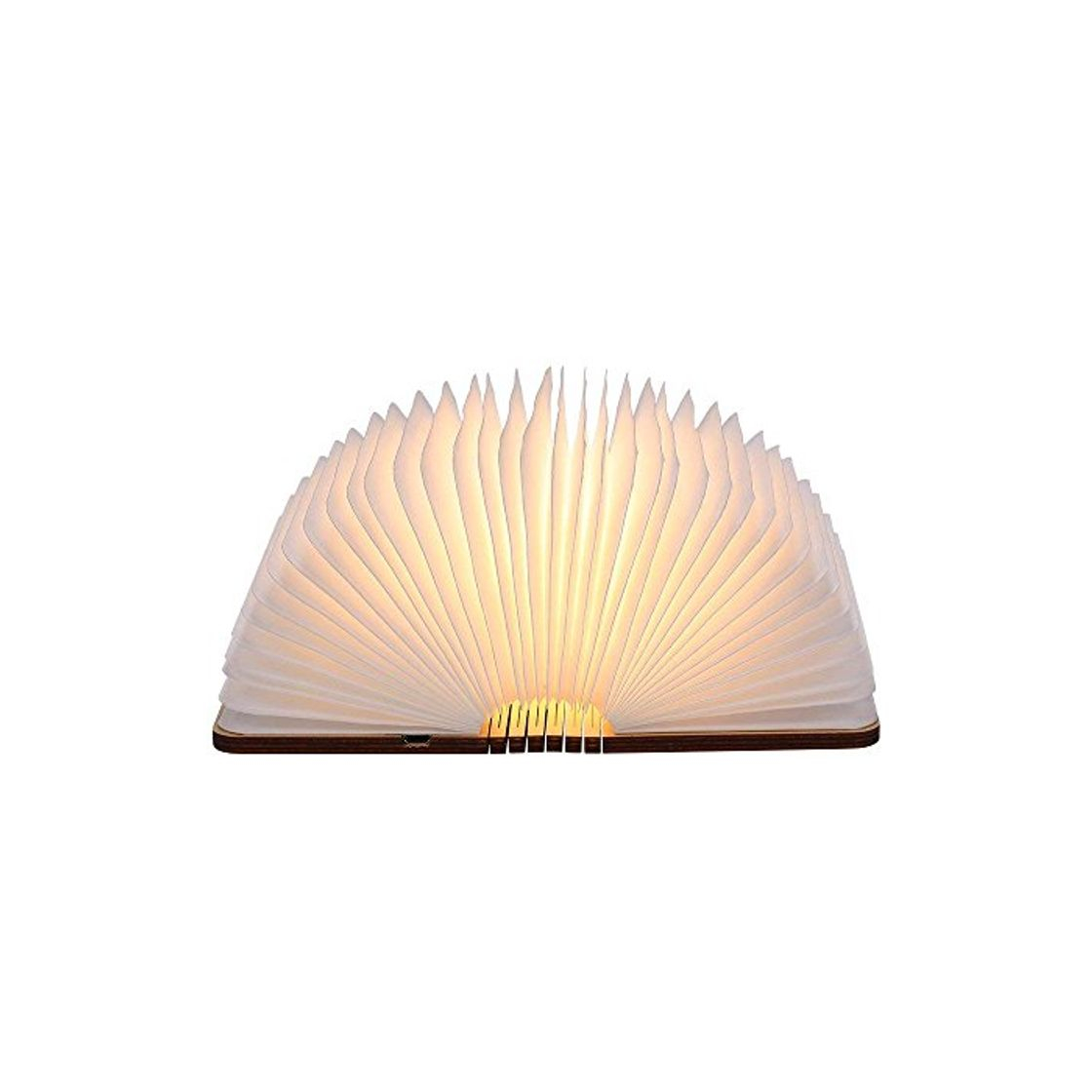 Social Tomshine LED Mini Plegable Libro Lámpara 1000mAh, USB Recargable Puerto Lámpara de Noche