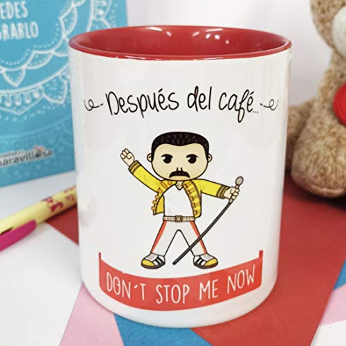 Social La Mente es Maravillosa - Taza con Frase y dibujo. Regalo original