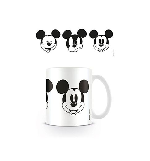 Mickey Mouse "Caras Taza de cerámica