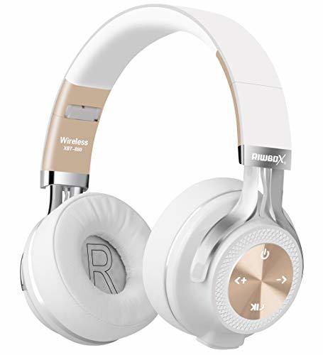 Product Riwbox XBT-880 - Auriculares inalámbricos Bluetooth para iPhone, iPad, PC, teléfonos móviles