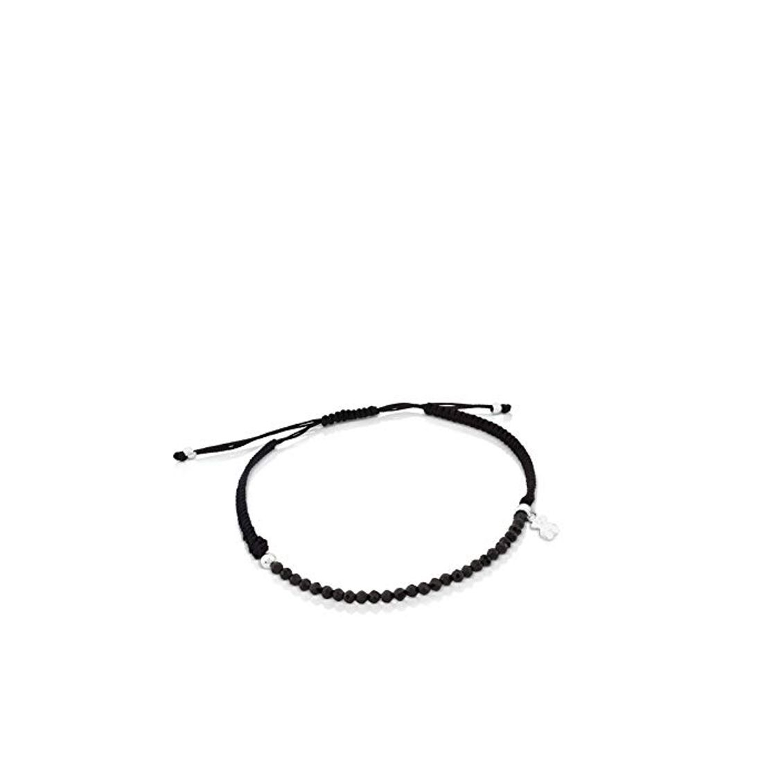 Social Pulsera TOUS Color de espinelas y plata de primera ley con cordón