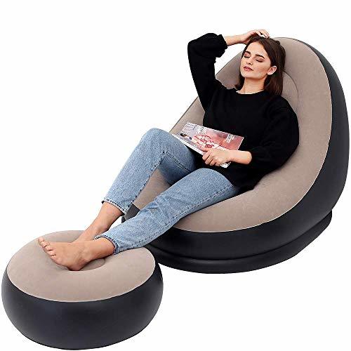 Product LONEEDY Sofá Inflable y reposapiés Aire Libre