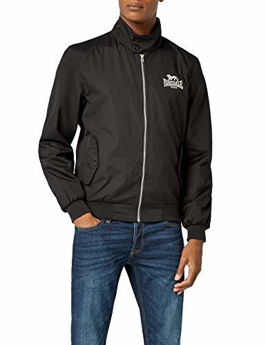 Product Lonsdale London Harrington - Chaqueta de Hombre Ajustada Negro Negro Talla