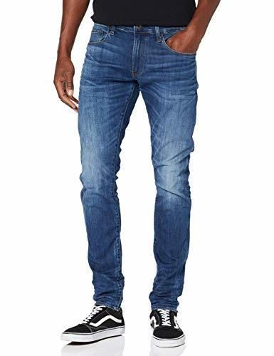 G-STAR RAW 3301 Deconstructed Skinny Vaqueros, Medium Indigo Aged 8968-6028, 32W