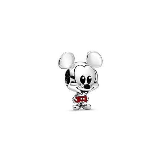 Pandora 798905C01 - Colgante de Mickey Mouse con pantalones rojos