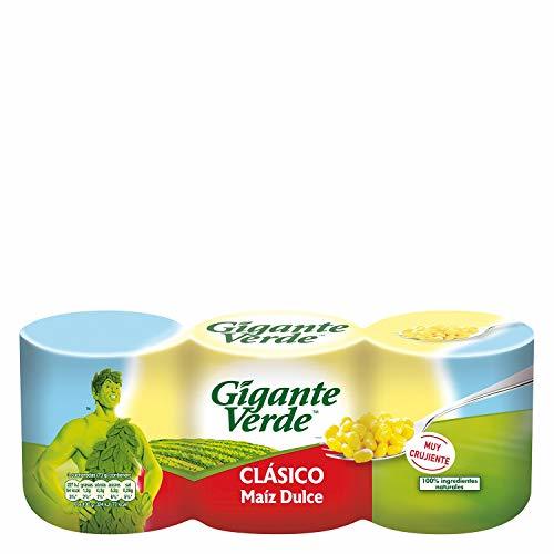 Place Gigante Verde Clásico Maíz dulce - Pack de 3 x 160 g