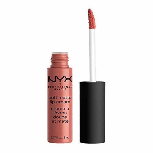 Social NYX Professional Makeup Pintalabios Soft Matte Lip Cream, Acabado cremoso mate, Color