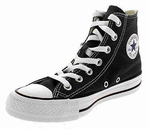 Converse Chuck Taylor All Star, Zapatillas altas Unisex adulto, Negro (Black), 38