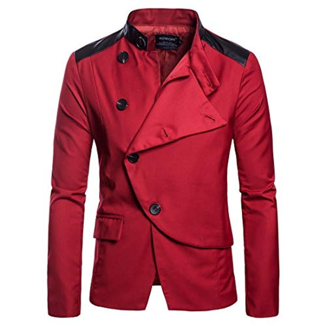 Producto Traje Masculino Masculino Chaquetas Informales Irregulares Chaqueta Delgada Dance Club Fashion Top