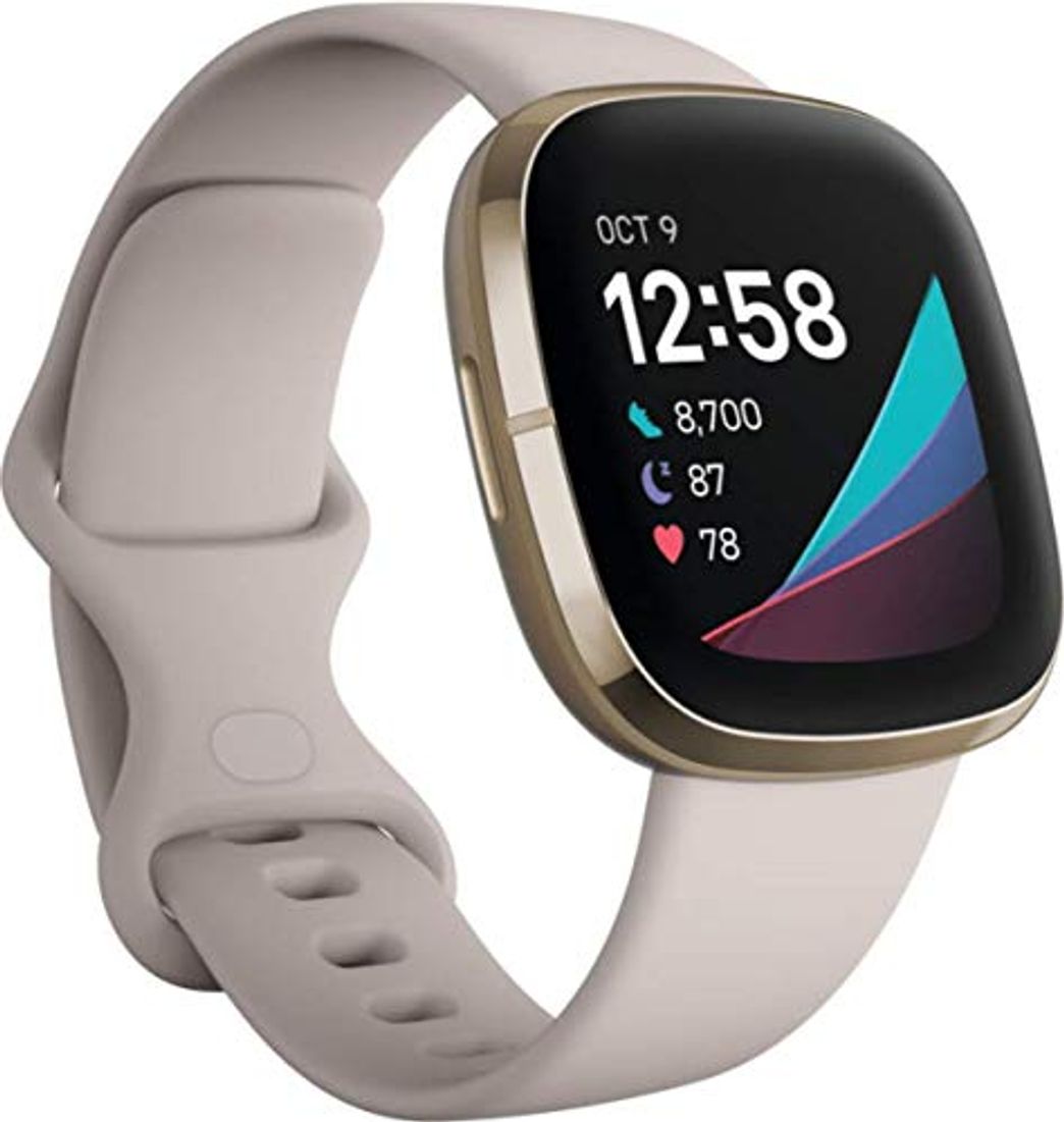 Moda Fitbit Sense - Smartwatch avanzado de salud con herramientas avanzadas de la