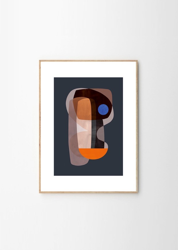 Product Abstract Cubism Art Print