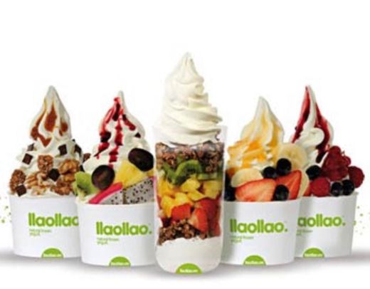 llao llao gelados de Iogurte 