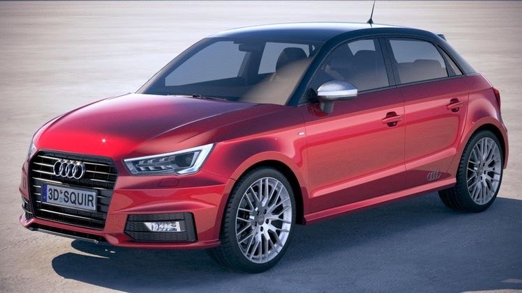 Moda Audi A1 Red