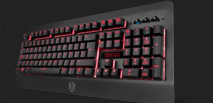 Fashion Krom Khybrid Teclado Mecánico Gaming Híbrido Retroiluminado ...