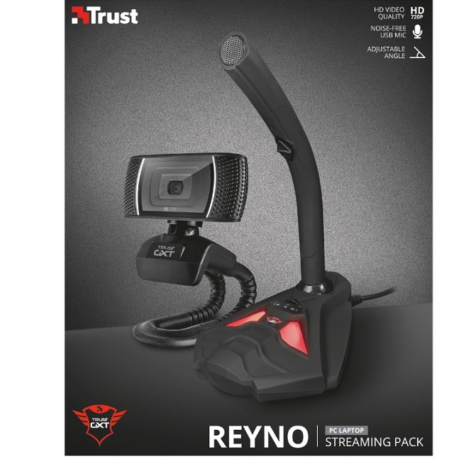 Moda GXT 786 Reyno Streaming Pack (Webcam & Microphone) - Trust.com