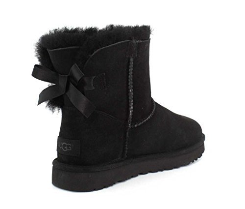 Places UGG Classic Short II, Botas de Nieve para Mujer, Negro