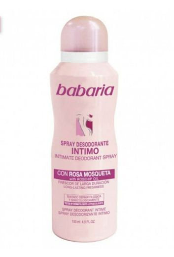 Babaria - Spray Desodorizante Íntimo - Rosa Mosqueta
