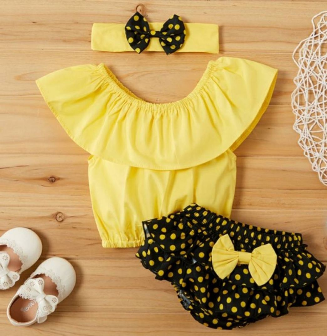 Fashion Conjunto amarelo