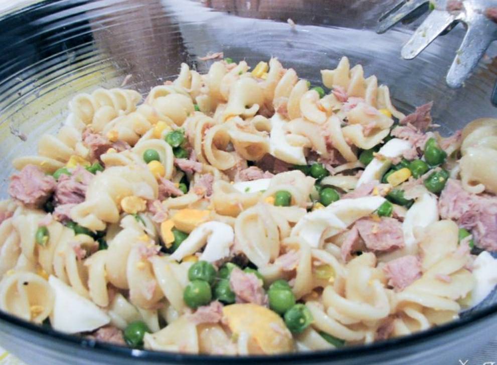 Social Salada fria de massa com atum