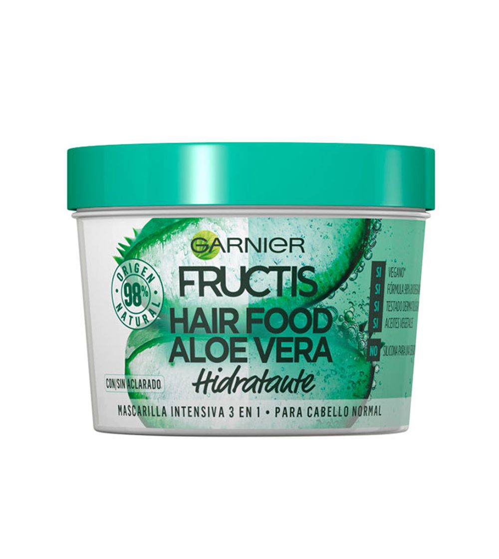 Social Máscara 3 em 1 Fructis Hair Food - Aloe Vera: Cabelo normal