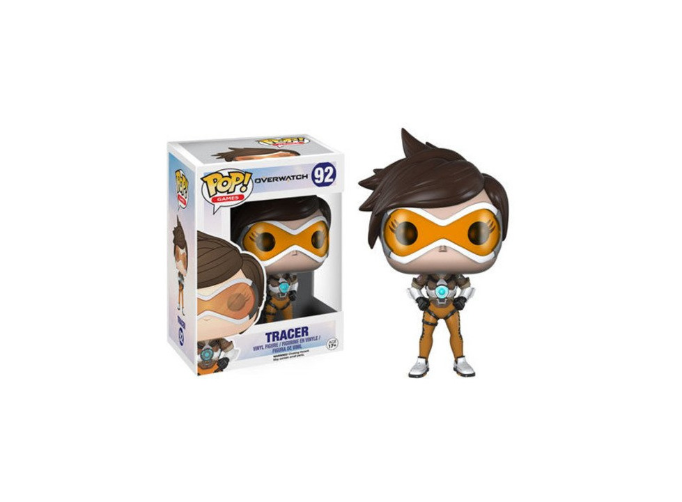 Games Funko- Pop Games: Overwatch-Tracer Figura de Vinilo, Multicolor