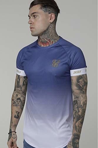 Sik Silk Camiseta S/S Fade Tech Azul XL