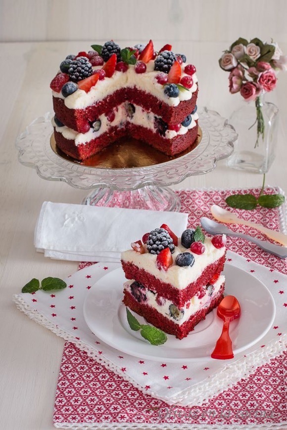 Productos Red velvet cake 