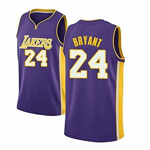Social Xmeng Baloncesto Masculino # 24 Kobe Bryant Los Angeles Lakers_ NBA Jersey