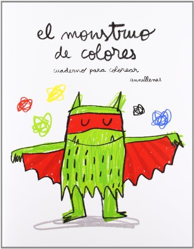 Book El Monstruo de Colores. Cuaderno para colorear