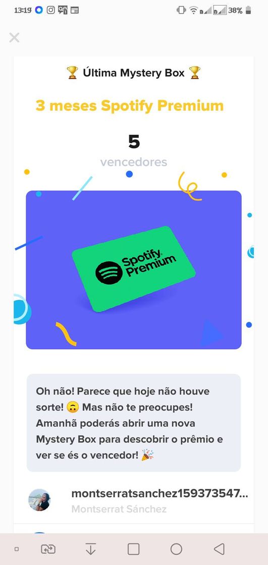 Social Cartão presente 