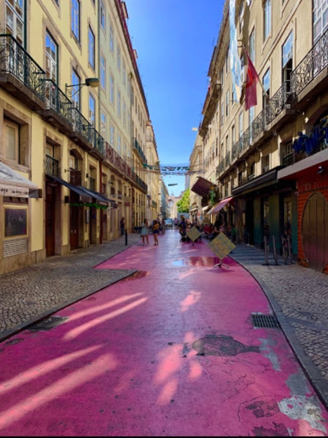 Lugar Pink street