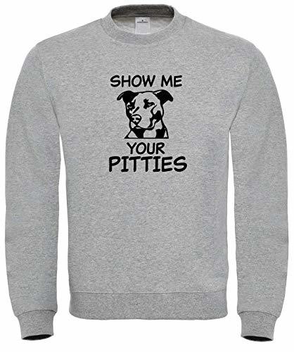 Fashion Benefitclothing Show me Your Pitties Pitbul Sweatshirt