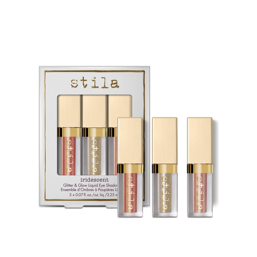 Social Stila Iridescent Glitter & Glow Duo Chrome Liquid Eyeshadow 
