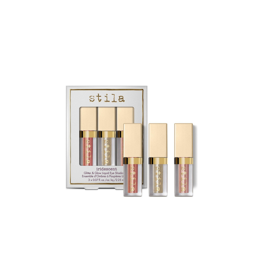 Product Stila Iridescent Glitter & Glow Duo Chrome Liquid Eyeshadow 