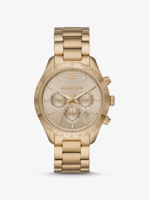 Products Oversized Layton Gold-Tone Watch