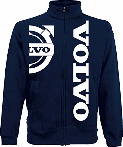 Fashion Generico Sudadera VOLVO truck tir hollande style Azul Navy XXL