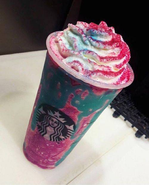 Social Starbucks colorido 💙💗