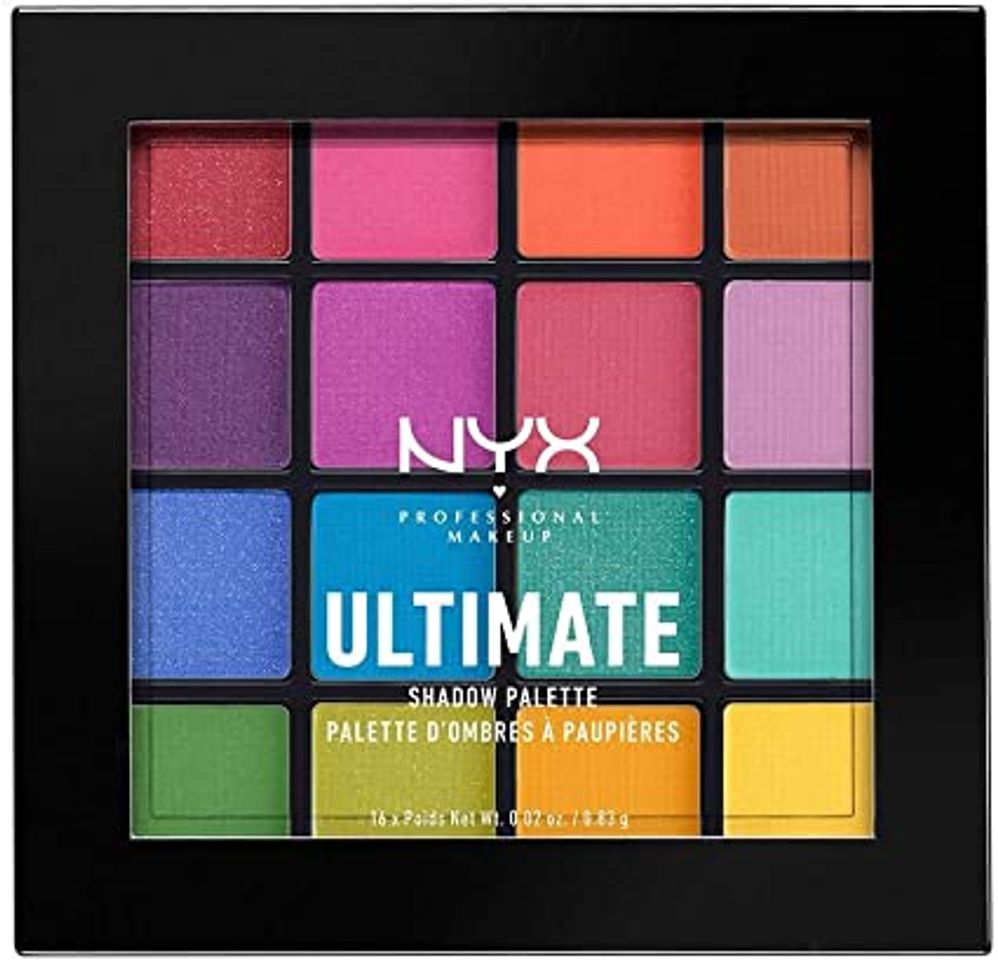 Beauty NYX Professional Makeup Paleta de Sombra de Ojos Ultimate Shadow Palette