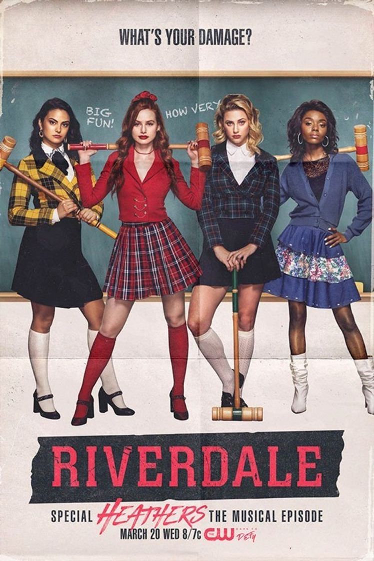 Fashion poster vintage - riverdale 