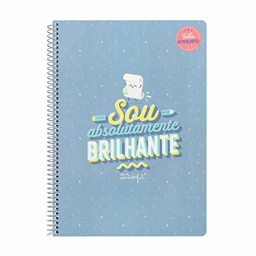 Home Mr. Wonderful Caderno-Sou Absolutamente brilhante