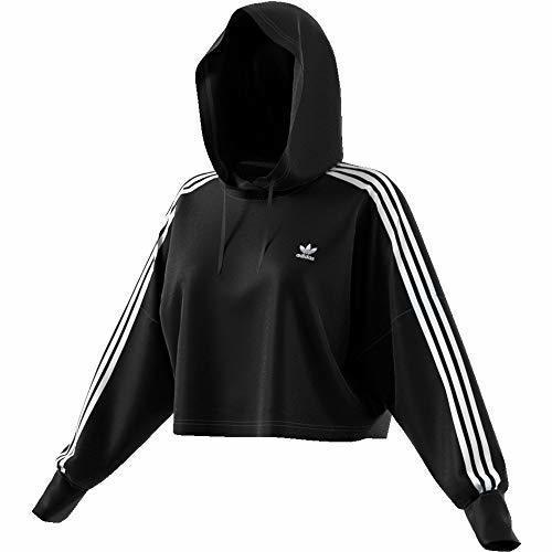 Social Adidas Cropped Hoodie Sweatshirts