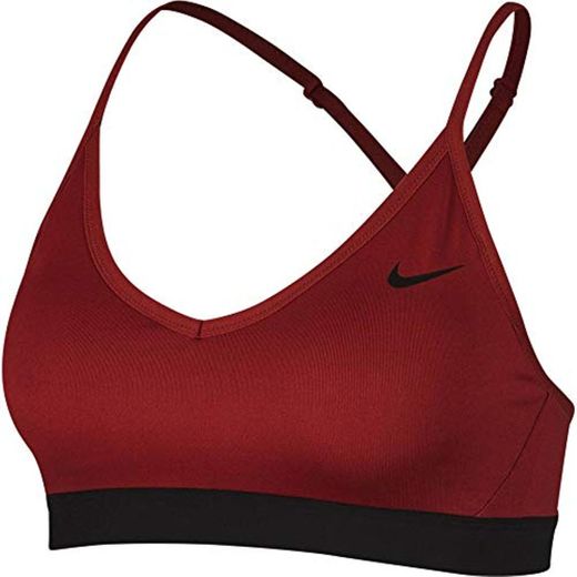 NIKE Women's Indy Sports Bra Sujetadores Deportivos, Mujer, Cedar