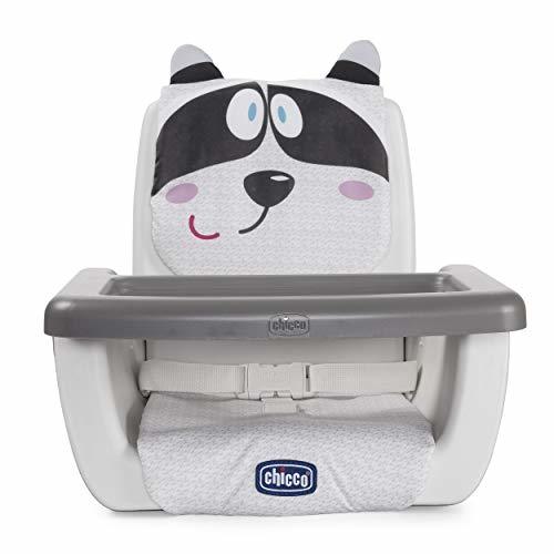 Product Chicco Mode - Elevador regulable en 3 alturas, 2 kg, diseño mapache