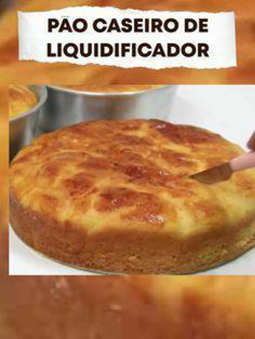 Fashion Pão caseiro no liquidificador não precisa sovar