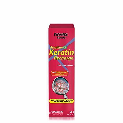 Beauty Novex Recarga de Queratina Brasileña 80gr - Brazilian Keratin - Sin sal